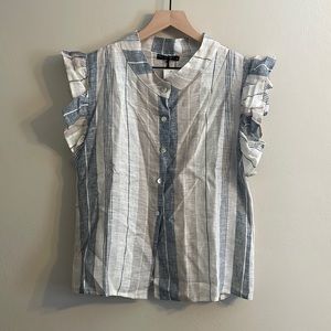 NWT Lungo L’arno 100% Linen Top